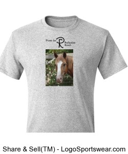 Youth T-Shirt with LITTLE RANGER!  Printing on two sides.  (Choose any color) Design Zoom